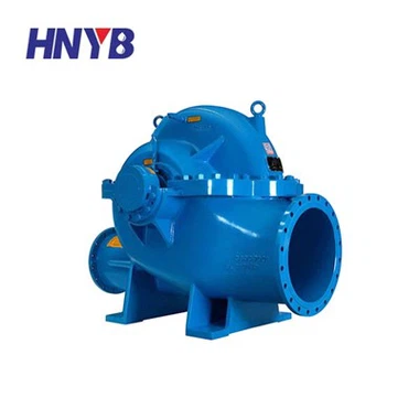 jednostupňové čerpadlo s dvojitým nasávaním, axiálne delené puzdro