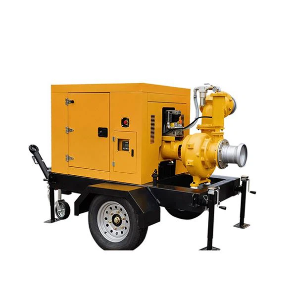 Self Priming Series Mobile Pump Trailer